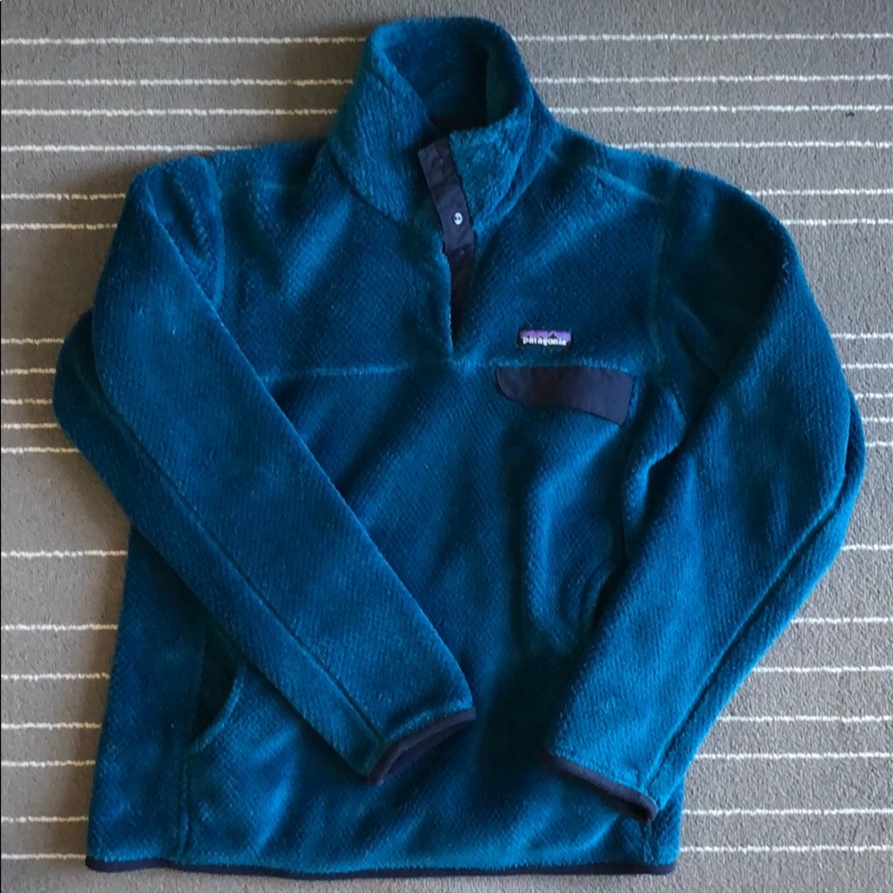 🔹 PRETTY BLUE PATAGONIA RE TOOL FLEECE 🔹| medium